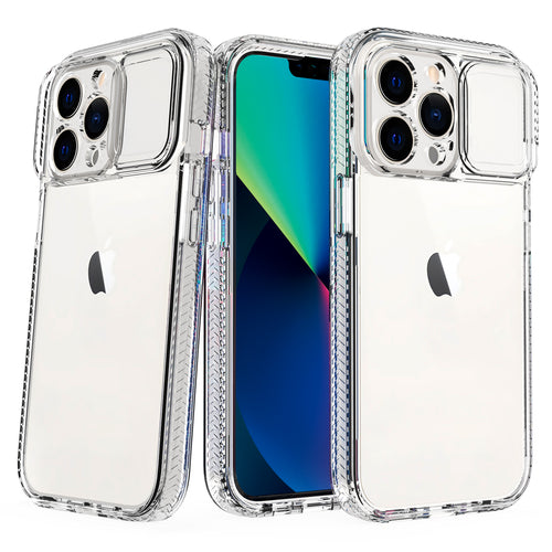 Apple iPhone 11 (XI6.1) Pure Transparent Thick Hybrid Camera Case Cover - Clear