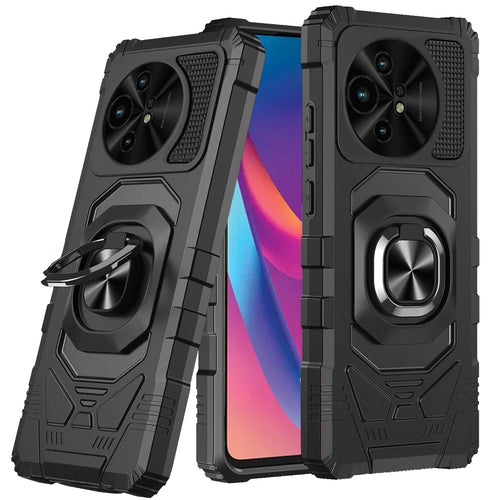 TCL 50 XL 5G Robotic Hybrid with Magnetic Ring Stand Case Cover - Black