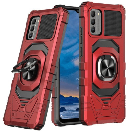RINGSTAND CASE FOR NOKIA G400 - RED