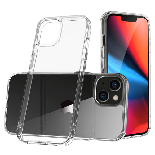 Apple iPhone XR PURE CRYSTAL Transparent Thick 2.0mm ShockProof Chromed Buttons Case Cover - Clear