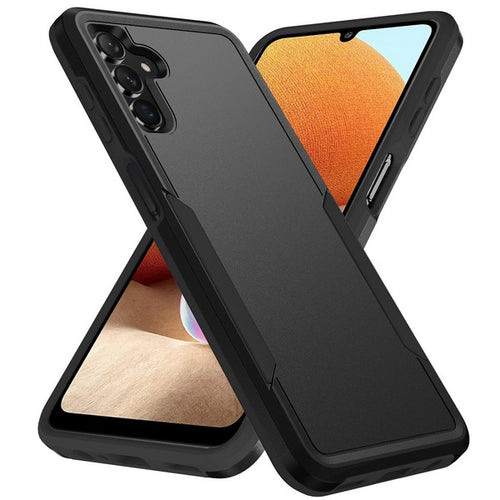 SAMSUNG A13 5G A04S A04E Hybrid Dual Layer Case Black