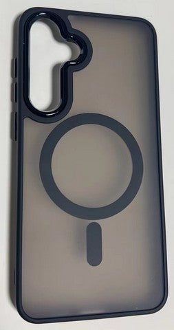 Samsung S25 FE Translucent Case w/ Magnetic Ring Black