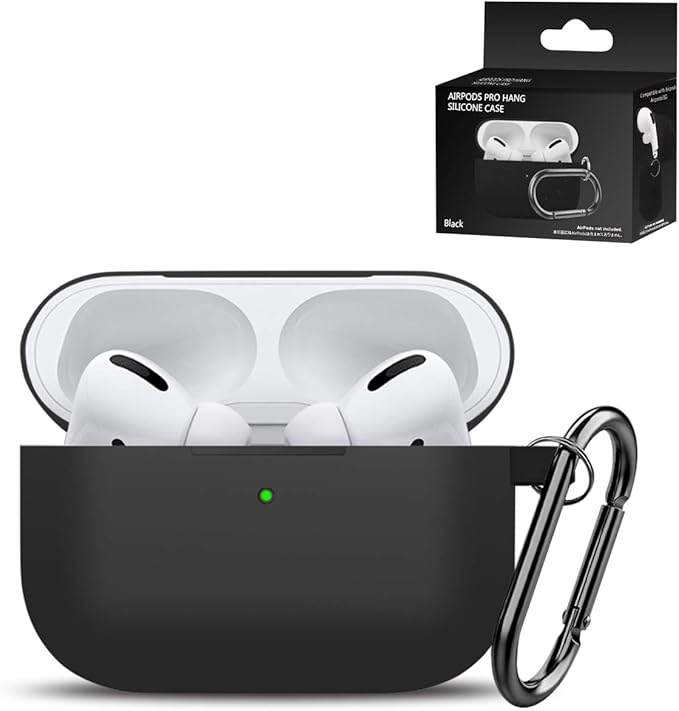Premium Silicone Airpods Pro Case in Black