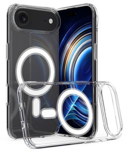 For iPhone 17 Air Gauss Clear Space Case MagSafe Case - (Retail Packed)