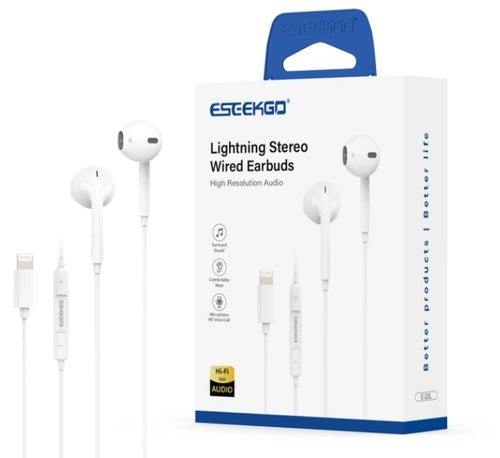 ESEEKGO E-20L 8 PIN HI-FI MUSIC WIRED EARPHONE
