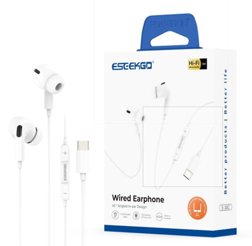 ESEEKGO E-30C TYPE-C IN-EAR WIRED EARBUDS
