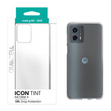 Quikcell Moto G 5G (2023) ICON TINT Translucent Case Ice