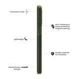 Quikcell Moto G Stylus 5G (2023) ICON TINT Translucent Case Olive