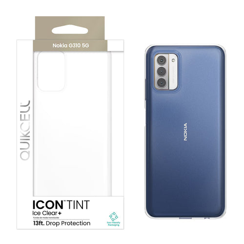 Quikcell Nokia G310 5G ICON TINT Translucent Case Ice