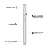 Quikcell Apple iPhone 15 Plus ICON TINT Translucent Case Ice