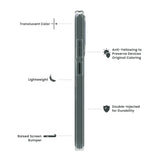 Quikcell Moto G - 2025 ICON TINT Translucent Case Ice