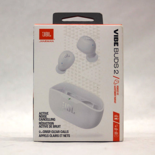 JBL VIBE BUD2 TWS HEADPHONES WHITE