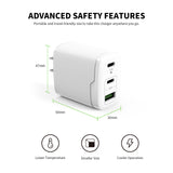 40W Dual PD+QC Fast Wall Charger (12/48)