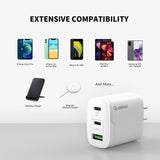 40W Dual PD+QC Fast Wall Charger (12/48)