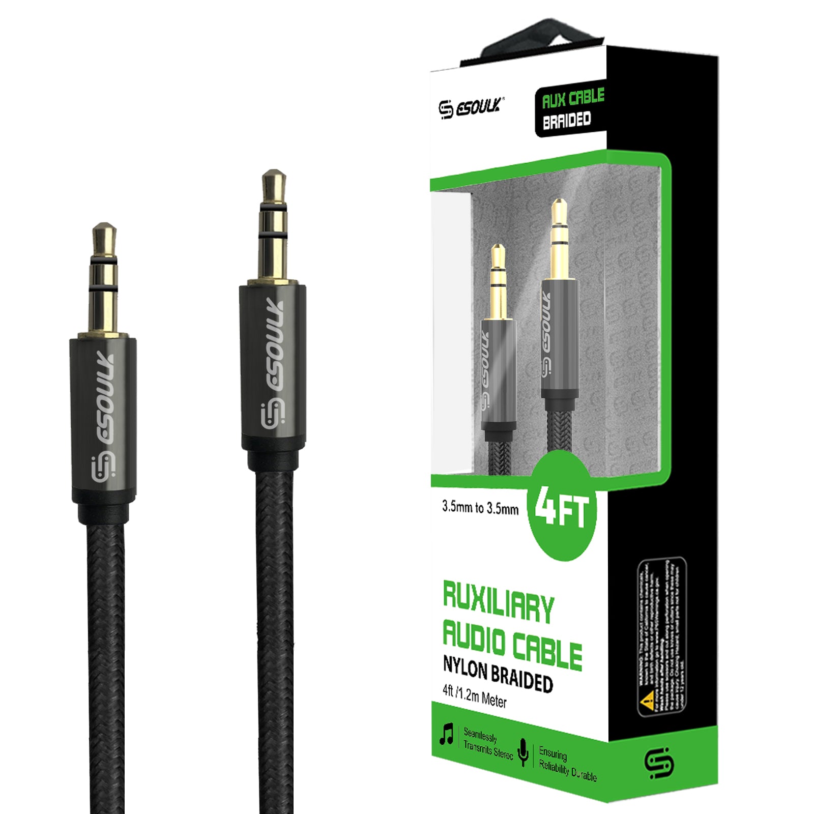 Esoulk AUX Cable 4FT (12/72)