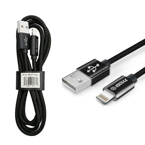 Esoulk 3FT Braided Cable For 8Pin (12/144)