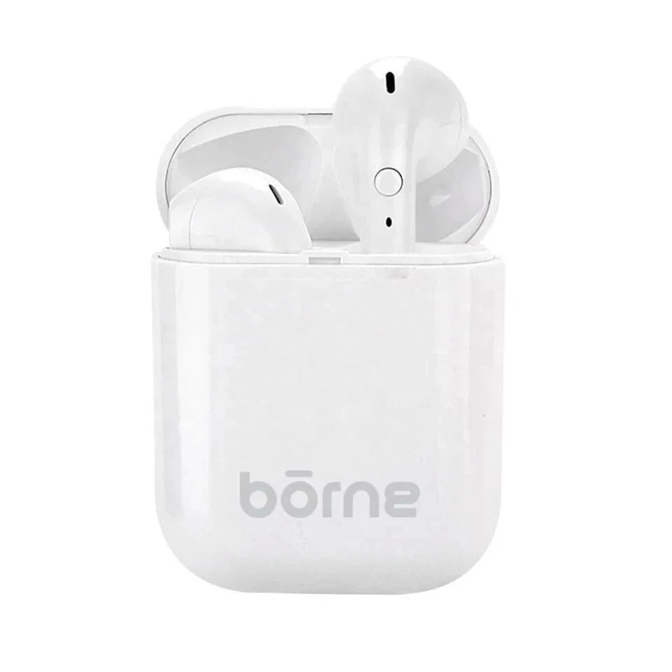 BORNE AIRBUDS TWS BLUETOOTH-WHITE
