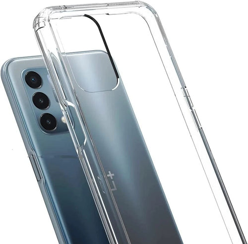 OnePlus Nord N200 5G - Hard Premium TPU Rubber Case Cover Transparent Clear