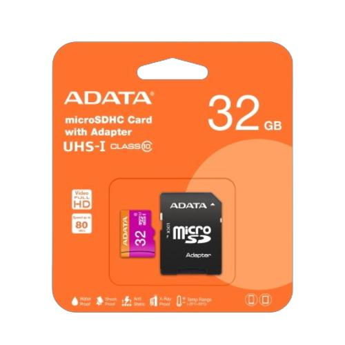 ADATA MICRO-SD MEMORY CARD -32GB