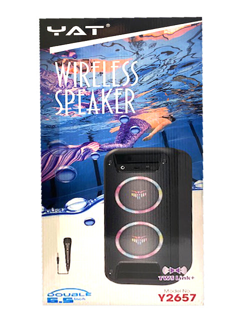 YAT Y2657 PORTABLE SPEAKER WITH MIC