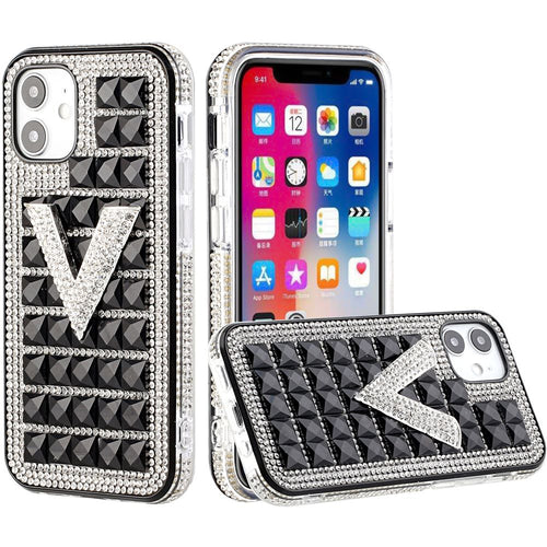 Ornament Bling Diamond Shiny Crystal Case For iPhone 11