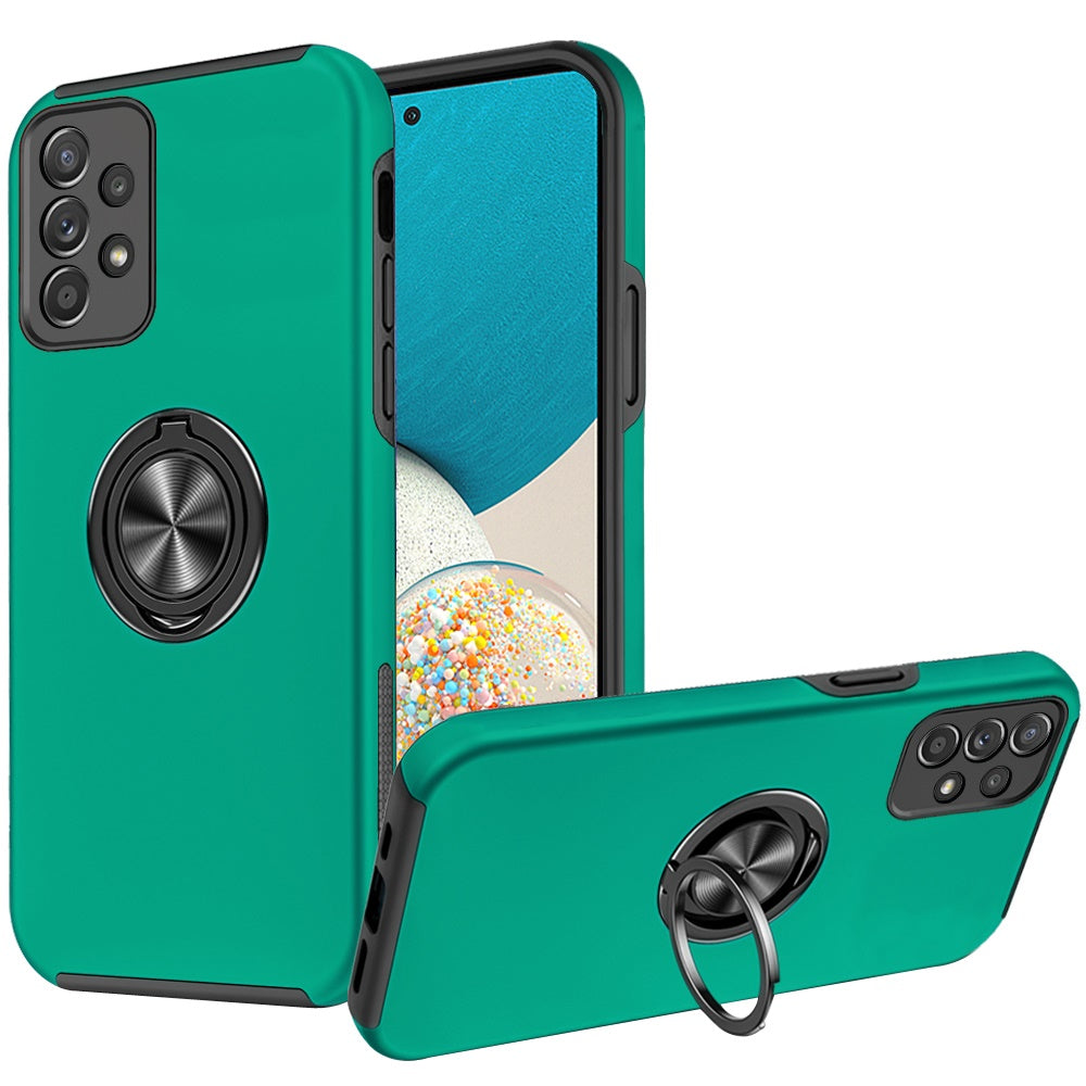 Magnetic RingStand Case for Galaxy A53 - Green