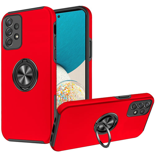 Magnetic RingStand Case for Galaxy A53 - Red