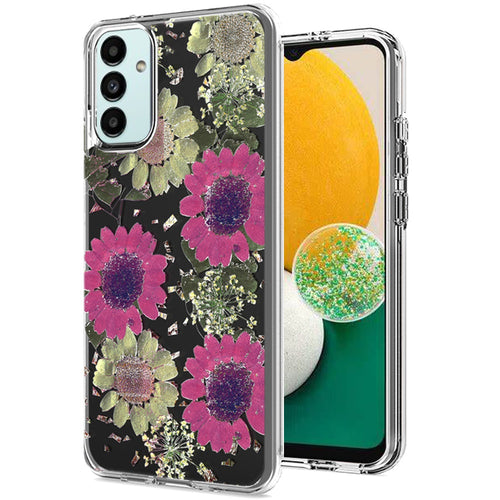 Daisy Pink Floral Design Case For Galaxy A13