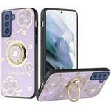 Glitter Magnetic Ring Stand Case for Galaxy S21 FE
