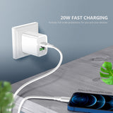Esoulk 20W PD+QC FAST WALL CHARGER